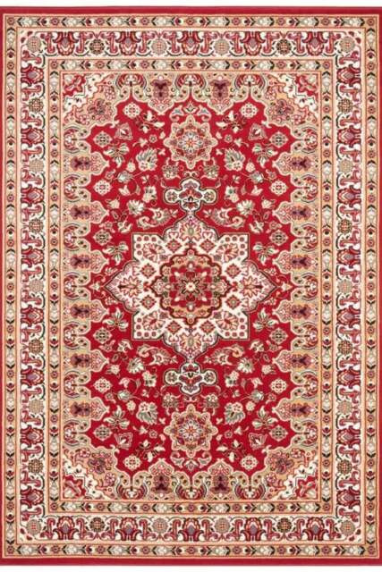 Rackhams Design Oriental Parun Tabriz Red Rug - 120X170 cm - image 1
