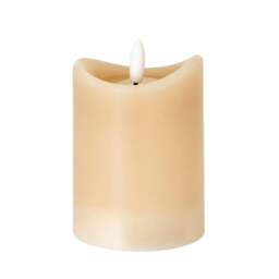 Rackhams Luxe Collection LED Candle (Batteries Included) - Taupe - Taupe - One Size - 100% Mixed