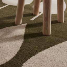 Rackhams Adventures Kids Green Rug – Lovely Leaves - 160X235 cm - thumbnail 3