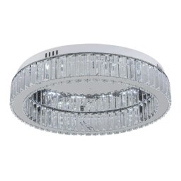 Rackhams 50cm Dia Modern Round Crystal Ceiling Light - thumbnail 6