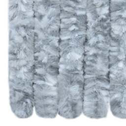 Rackhams Insect Curtain White and Grey 90x200 cm Chenille - thumbnail 6