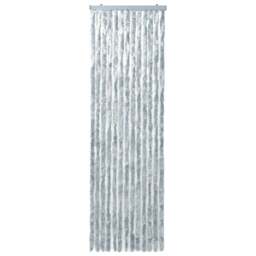 Rackhams Insect Curtain White and Grey 90x200 cm Chenille - thumbnail 2