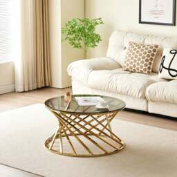 Rackhams Jasmine Coffee Table - Silver - thumbnail 4