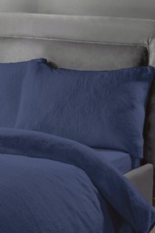 Rackhams Fleece Navy Duvet Cover Set - Single - thumbnail 4