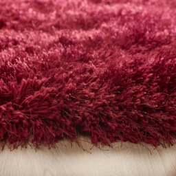 Rackhams Extravagance Wine Red Shaggy Rug - 120X170 cm - thumbnail 2