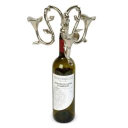 Rackhams Three Candle Bottle Candelabra