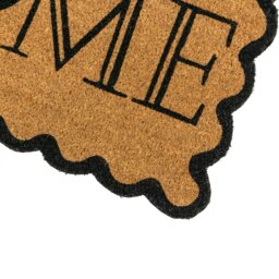 Rackhams Eco-Friendly Latex Backed Coir Entrance Doormat, 40x70cm - Scalloped Home - 1 - Brown - thumbnail 3