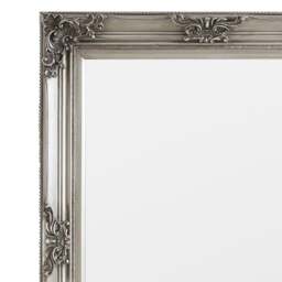 Rackhams Calcott Full Length Leaner Wall Mirror Antique Silver - 172.5cm x 92cm - Silver - thumbnail 2