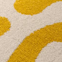 Rackhams Joli Doodle Yellow & White Rug - 200X290 cm - thumbnail 3