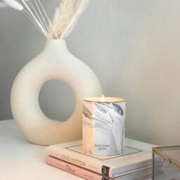 Rackhams Scented Candle - Lime, Basil & Mandarin - thumbnail 2
