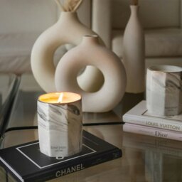 Rackhams Scented Candle - Lime, Basil & Mandarin - thumbnail 3