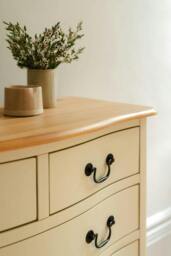 Rackhams Juliette Chest of Drawers 2 Over 3 French Style Chest - Champagne, Cream - thumbnail 3