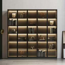 Rackhams Kauffman Wine Storage With Glass Doors, Display Cabinet - Others ( Contact Us ) - With Lighting - thumbnail 4