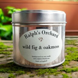 Rackhams Wild Fig & Oakmoss Scented Candle - Decorative Copper - thumbnail 2