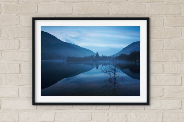 Rackhams Dawn Reflection - Framed Print 20 x 16 inch - image 1