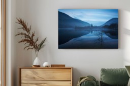 Rackhams Dawn Reflection - Framed Print 20 x 16 inch - thumbnail 2