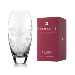 Rackhams 'Butterfly' Etched Bud Vase - 18cm - thumbnail 5