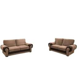 Rackhams Tango Jumbo Cord 3+2 Sofa Set - Grey - thumbnail 4