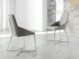 Rackhams Grey Fabric Chair 4008 - thumbnail 3