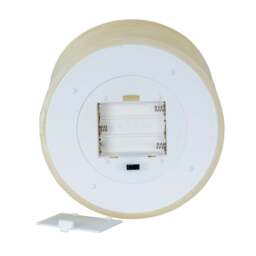 Rackhams Luxe Collection Melting Electric Candle - Taupe - Taupe - 23cm x 9cm x 9cm - 100% Mixed - thumbnail 3