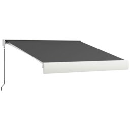 Rackhams 3 x 2.5m Electric Retractable Awning Sun Canopies for Door Window - thumbnail 2