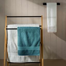 Rackhams Teal Egyptian Cotton Bath Towel - 4 Pack - thumbnail 2