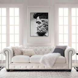 Rackhams The Chesterfield Armchair - Armchair - White - thumbnail 4