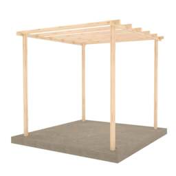 Rackhams Ivy Pergola Kit 8x8 - thumbnail 3