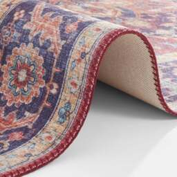 Rackhams Oriental Anthea Red Rug Medallion Design - 120X160 cm - thumbnail 3