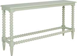 Rackhams Cromwell Large Console table with Bobbin Design - Linen, Cream - thumbnail 3
