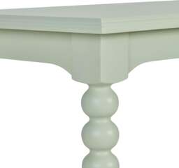 Rackhams Cromwell Large Console table with Bobbin Design - Linen, Cream - thumbnail 6