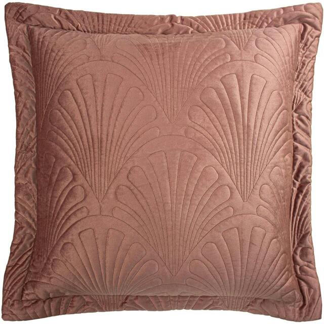 Rackhams Palmeria Cushion Cover - Blush Pink - One Size - Blush Pink - 100% Mixed - image 1