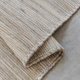 Rackhams Handloom Jute Rug Dhaka Natural Grey Brown - 160X230 cm - thumbnail 4