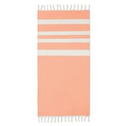 Rackhams Agoura Hammam Towel - Orange - One Size - Orange - 55% Recycled Polyester/45% Recycled Cotton - thumbnail 1