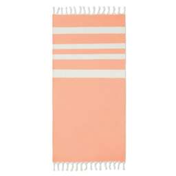 Rackhams Agoura Hammam Towel - Orange - One Size - Orange - 55% Recycled Polyester/45% Recycled Cotton - thumbnail 2
