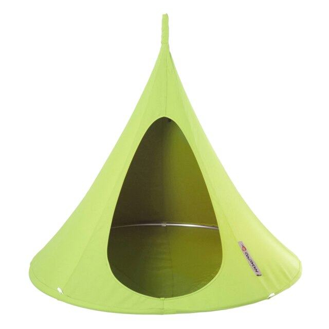 Rackhams Single Cacoon Hanging Chair - Leaf Green - image 1