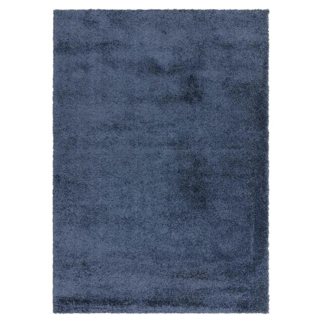 Rackhams Atlas Navy Shaggy Rug - 160x230cm - image 1