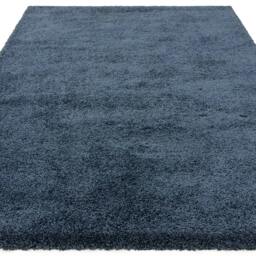Rackhams Atlas Navy Shaggy Rug - 160x230cm - thumbnail 4