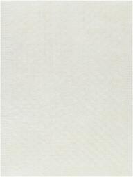 Rackhams Freud-Modern Ivory Off-White High Pile Checkered Rug - 80 x 220 cm - thumbnail 3