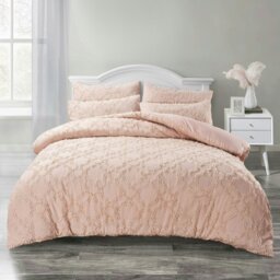 Rackhams Ophelia Tufted Duvet Cover & Pillowcase Set - Grey - King - thumbnail 2