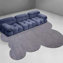 Rackhams NULAA Fractal Wool Rug, Various Shapes Available - 1.4*2m - A - thumbnail 3