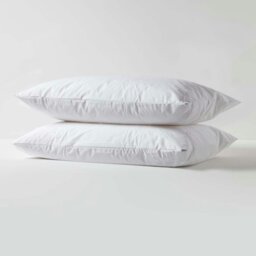 Rackhams Polypropylene Waterproof Pillow Protector Pair - thumbnail 2