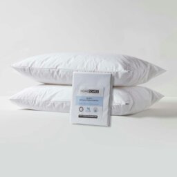 Rackhams Polypropylene Waterproof Pillow Protector Pair