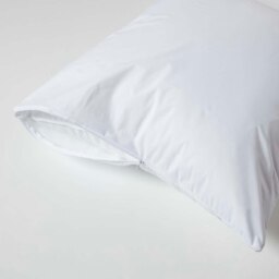 Rackhams Polypropylene Waterproof Pillow Protector Pair - thumbnail 4