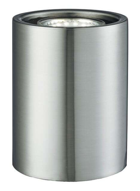 Rackhams Small and Contemporary Satin Chrome LED Table/Floor Lamp Uplighter
