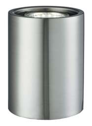 Rackhams Small and Contemporary Satin Chrome LED Table/Floor Lamp Uplighter