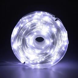 Rackhams 10m 100 LED String Lights with 8 Modes, Auto Timer and Indoor-Outdoor Use - 100 LEDs - 100 - Multicolour - String lights - thumbnail 5