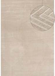 Rackhams Carmel Beige-Cream Geometric Rug - 6050 - 200X290 cm - thumbnail 1