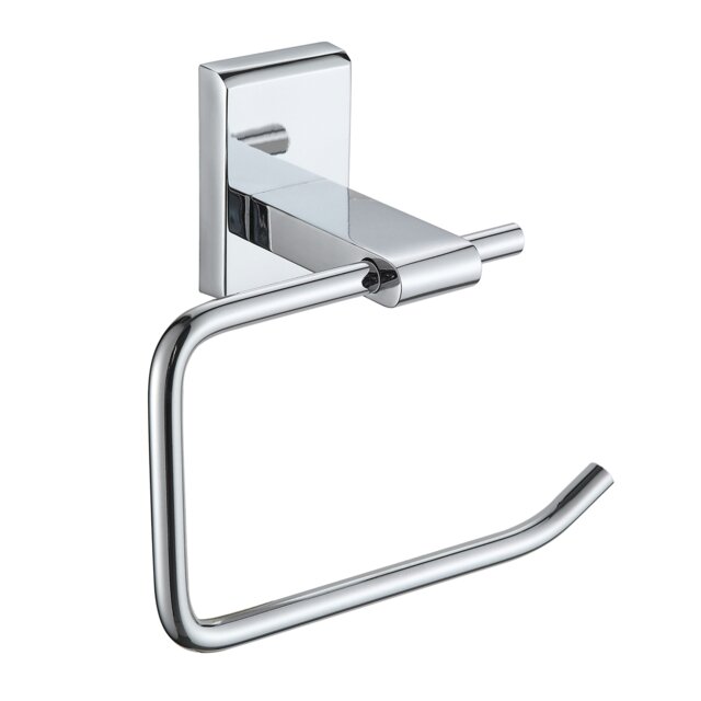 Rackhams Unity Chrome Stainless Steel Wall Mounted Toilet Roll Holder - image 1