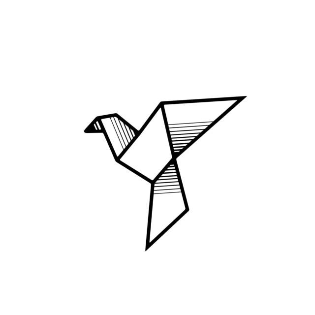 Rackhams Fly Modern Metal Wall Art Home Decorative Ornament, Black - Metal - Black - image 1